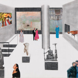 Grafik und Malerei: Raumillusion und Wahrnehmungsirritation