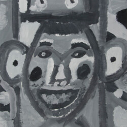 Porträt eines Clowns