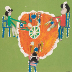 Personen am Esstisch