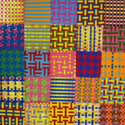 Großes Webbild aus Papier