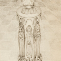 Skizze eines Denkmals