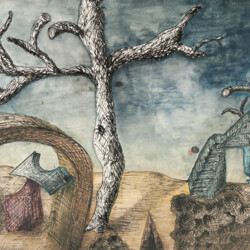 Kolorierte Zeichnungen