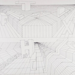 Perspektive mit 1 oder 2 Fluchtpunkten