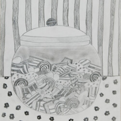 Gegenstand: Lakritzglas