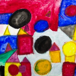 Dreieck trifft Kreis und Rechteck