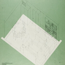 Grundriss-Isometrie: Zimmer