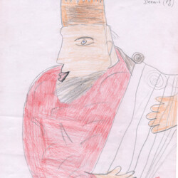 Chagall: Zeichnen nach einer Vorlage