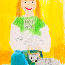 Person: Ich und meine Tiere