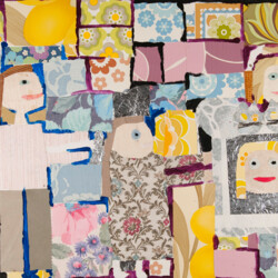 Drei Frauen im Spiegel