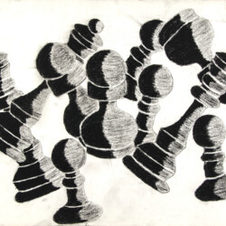 Geometrische Formen: Schachfiguren