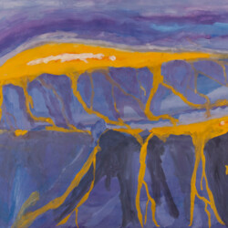 Expressive Landschchaft: Vulkanlandschaft