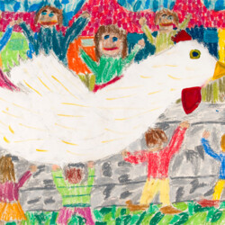 Gedicht: Wie es die Hühner machen