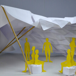 Papier in der Architektur