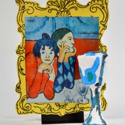 "Aus dem Bild getreten..." (nach Pablo Picasso)