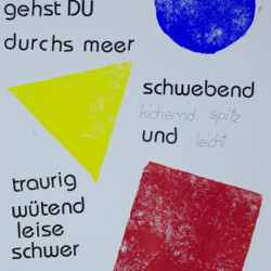 du blau du rot du gelb DU