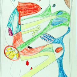 1990 Gastgeschenk der Max-Klinger-Schule, Leipzig