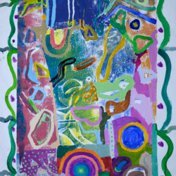 Maquetten für  Bauhausteppich