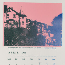 Tübinger Ansichten in Photographie und Siebdruck von 1864 bis 1994