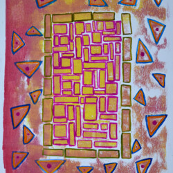 Maquetten für  Bauhausteppich