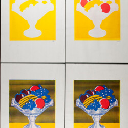 1996 Stillleben Druckstadien