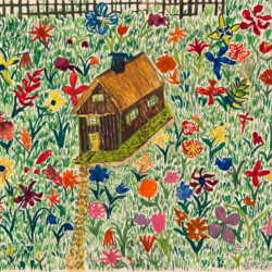 Haus im Blumengarten