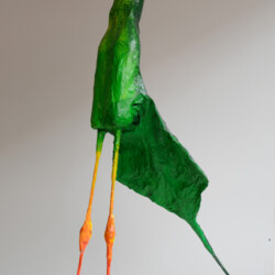 Fantastisches Stelzentier Vogel