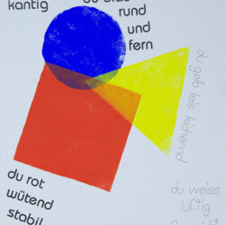 du blau du rot du gelb DU