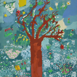 Jahreszeit Frühjahr: Frühlingsbaum