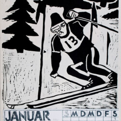 1977 Sport (Linolschnitt)