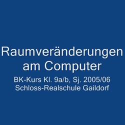 03: Raumveränderungen am Computer