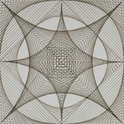 Geometrisches Ornament: "Spirograph"