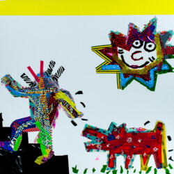 Komposition nach Keith Haring