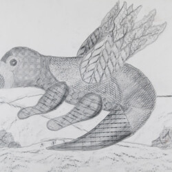 Surrealistisches Tier