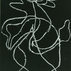 Eine Gestalt: Linienbild nach Paul Klee