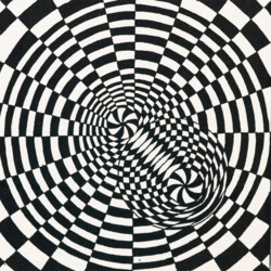 1991 Siebdruck Op Art