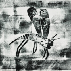 Gefährliches Insekt