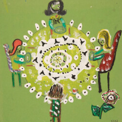 Personen am Esstisch