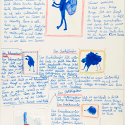 Kleksbilder: Erfundene Tiere